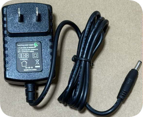 *Brand NEW* XS-0502000HJPD 10W Wall Plug Power Adapter | 5V 2A, 3.5mm Center Positive Barrel Connector for TV